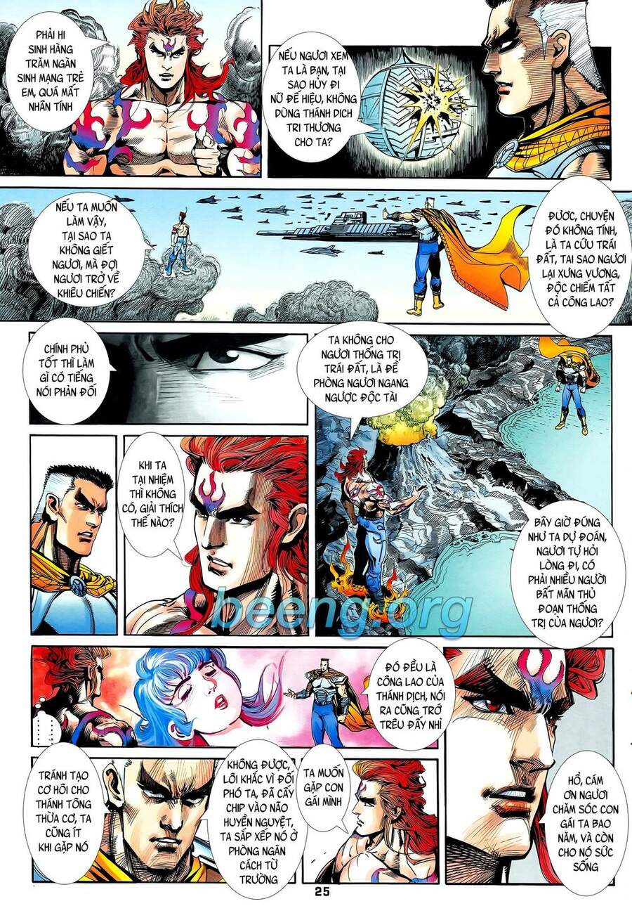 Truyện Tranh Long Hổ 5 Thế trang 8