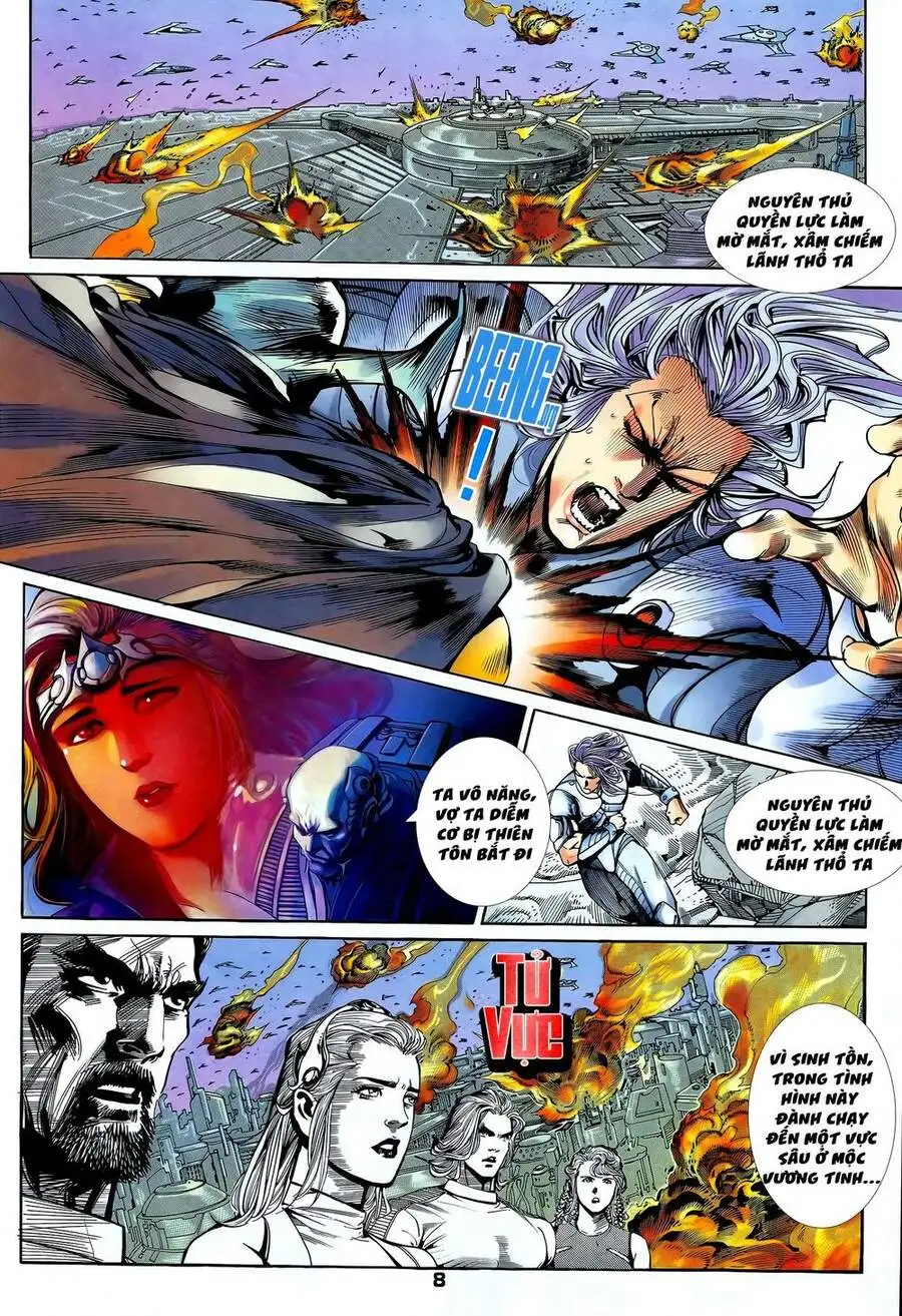 Truyện Tranh Long Hổ 5 Thế trang 8