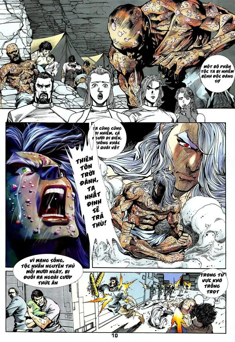 Truyện Tranh Long Hổ 5 Thế trang 8