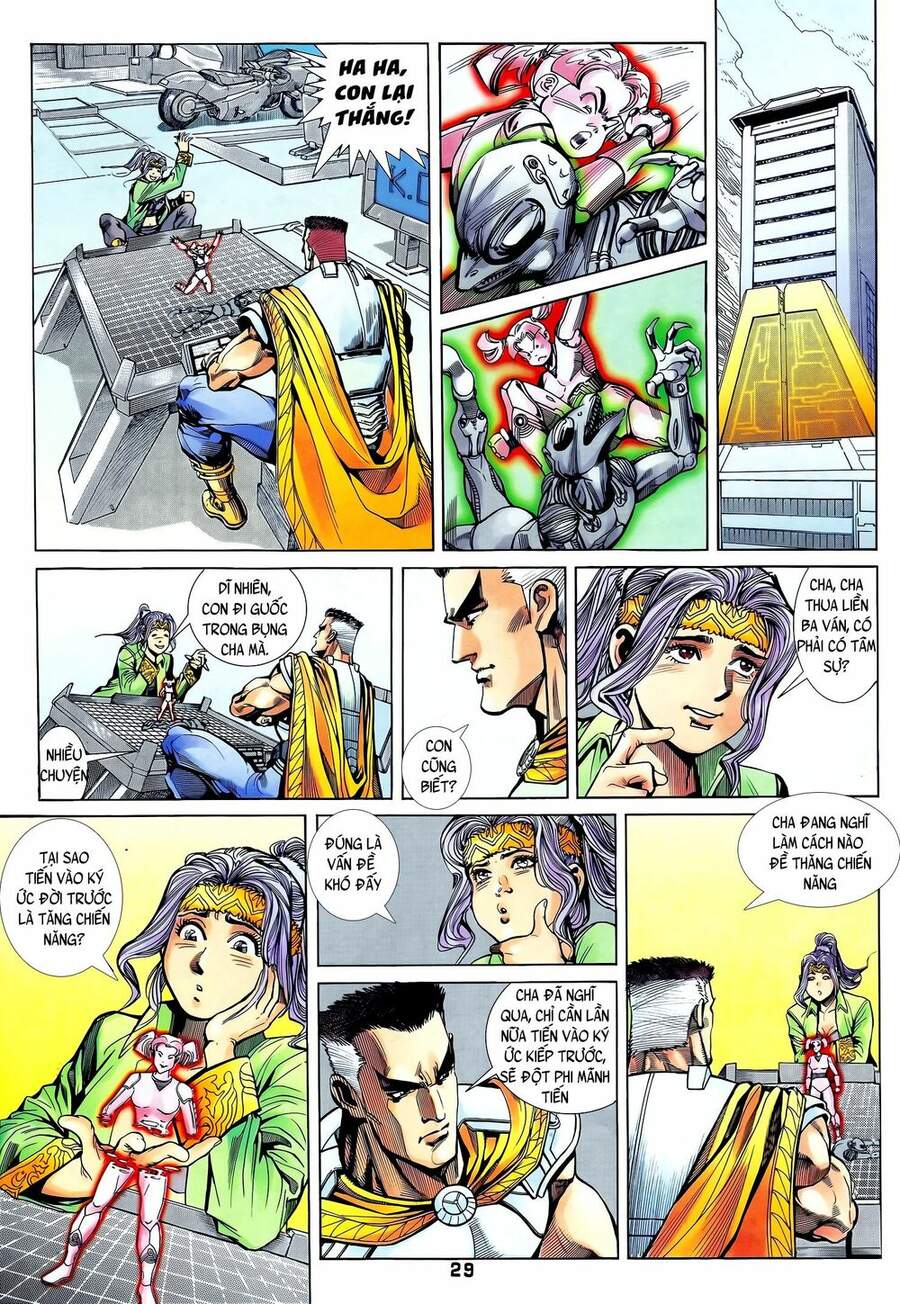Truyện Tranh Long Hổ 5 Thế trang 8