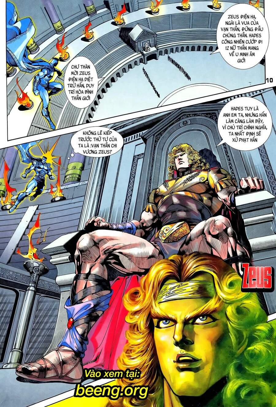 Truyện Tranh Long Hổ 5 Thế trang 8