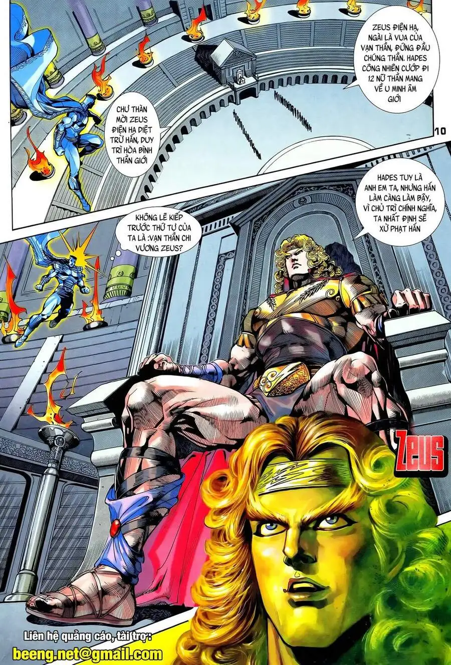 Truyện Tranh Long Hổ 5 Thế trang 8