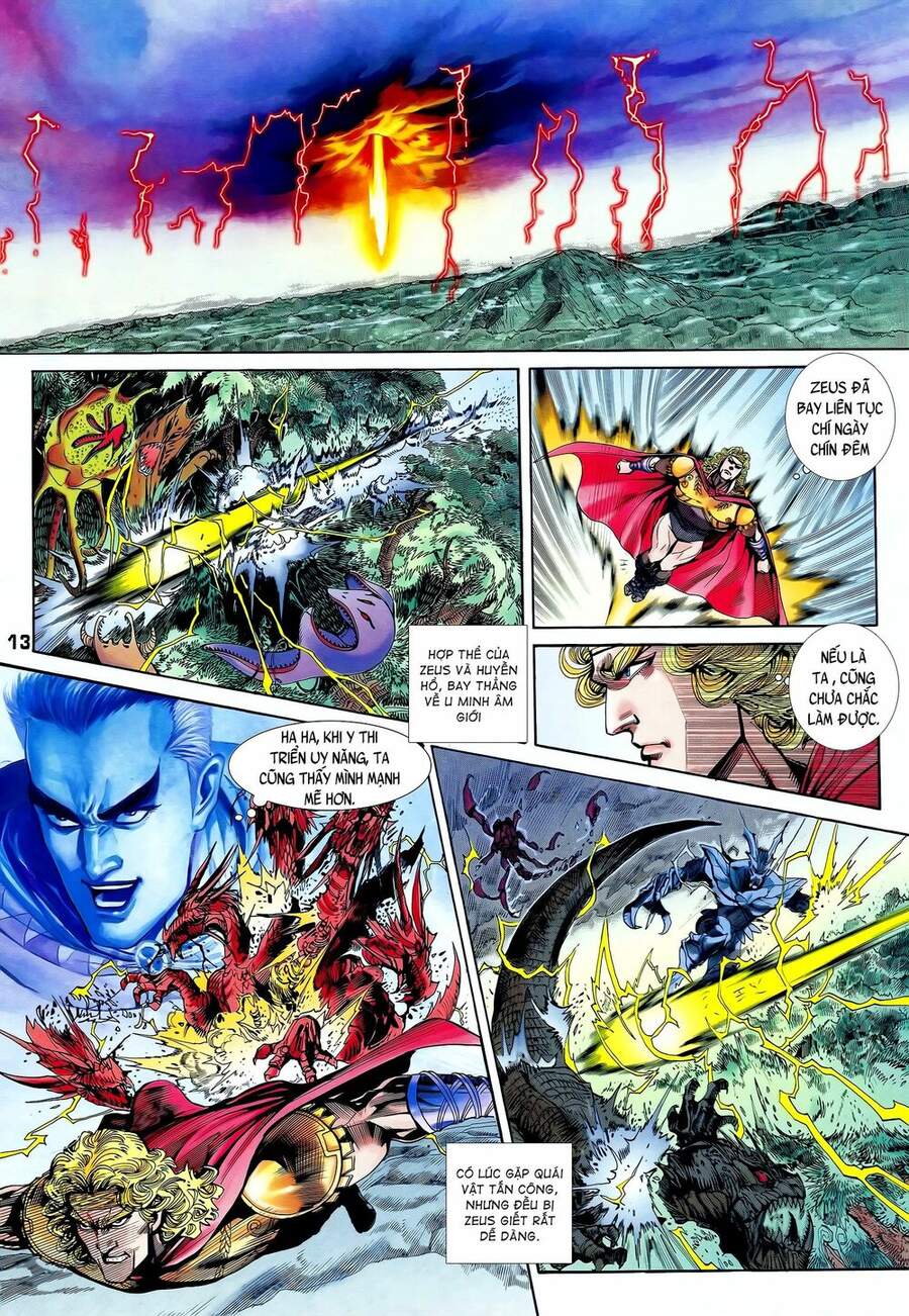 Truyện Tranh Long Hổ 5 Thế trang 8