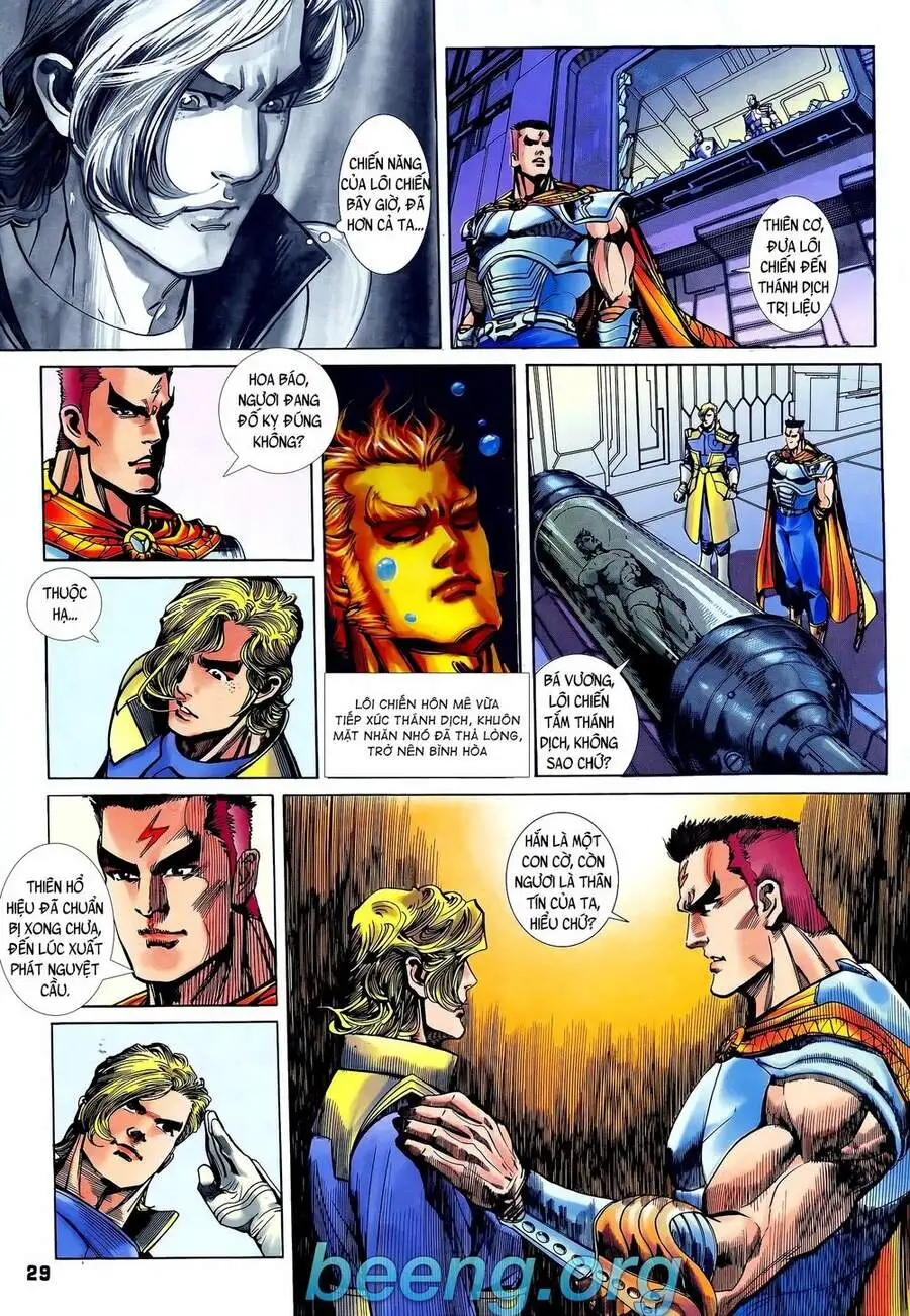 Truyện Tranh Long Hổ 5 Thế trang 8