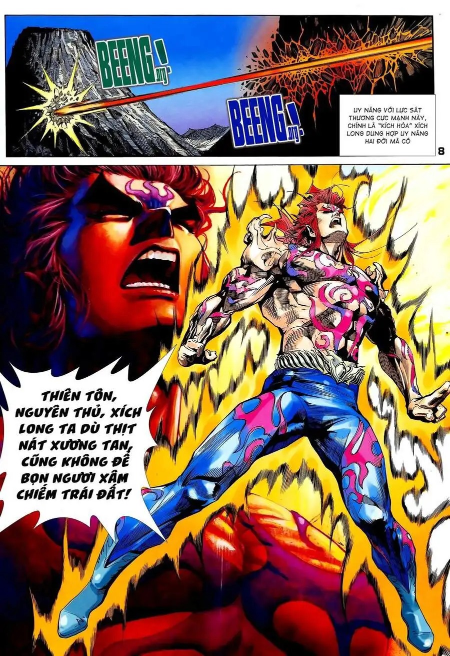Truyện Tranh Long Hổ 5 Thế trang 8