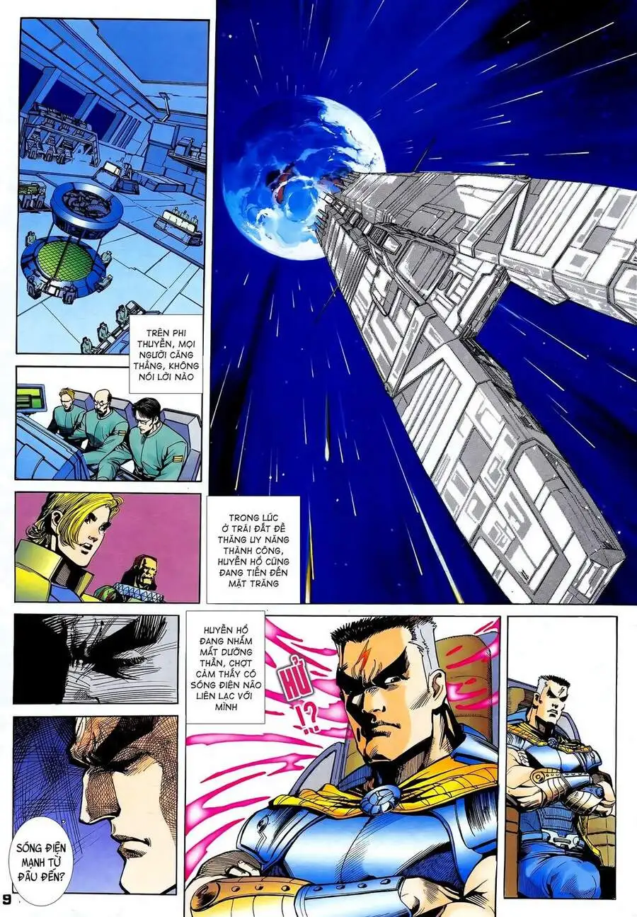 Truyện Tranh Long Hổ 5 Thế trang 8
