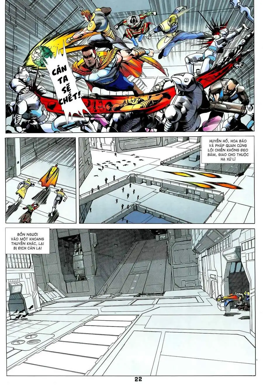 Truyện Tranh Long Hổ 5 Thế trang 8