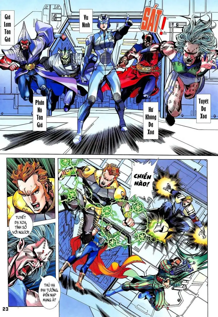 Truyện Tranh Long Hổ 5 Thế trang 8