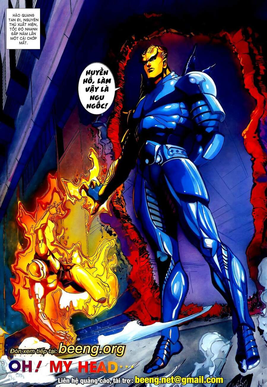 Truyện Tranh Long Hổ 5 Thế trang 8