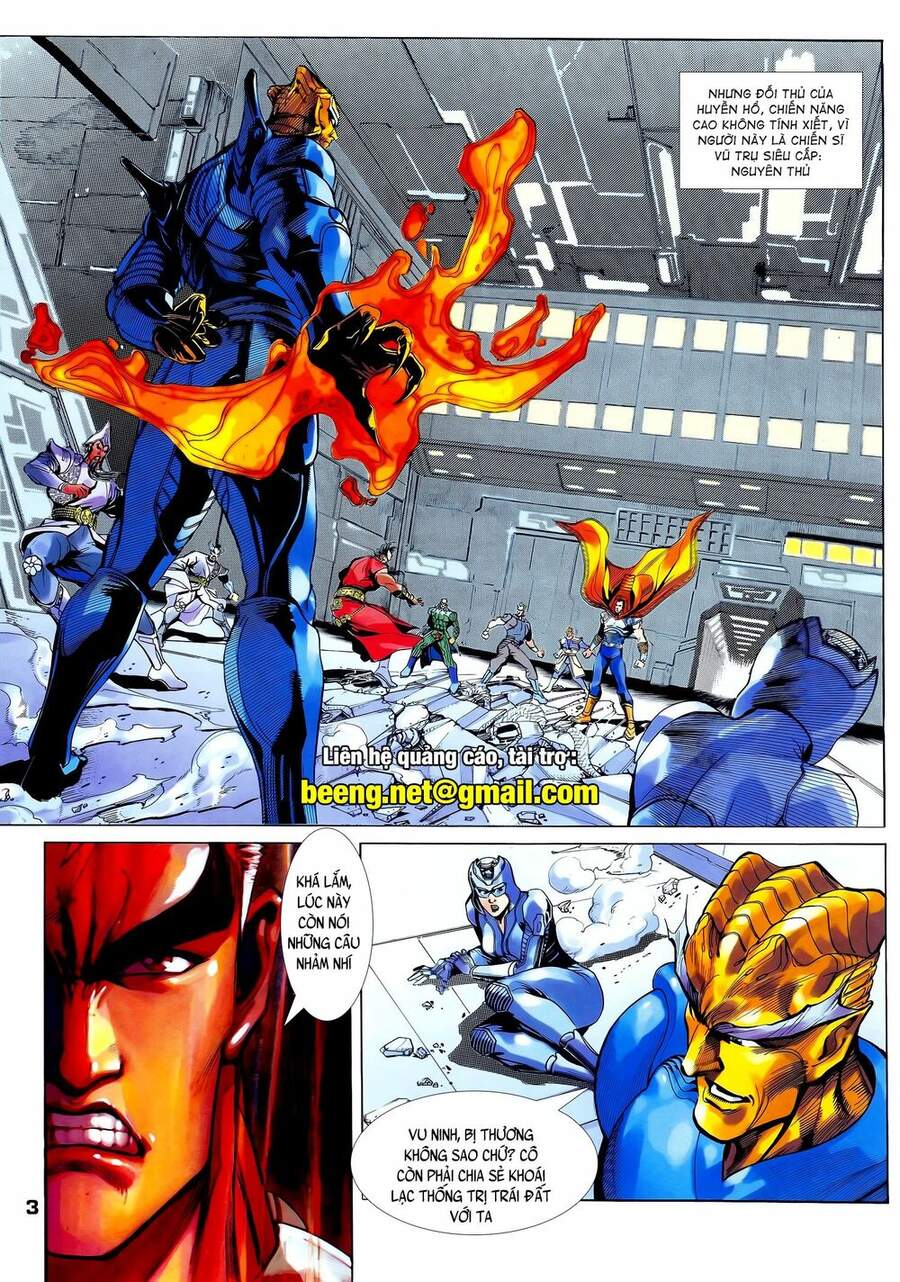 Truyện Tranh Long Hổ 5 Thế trang 8