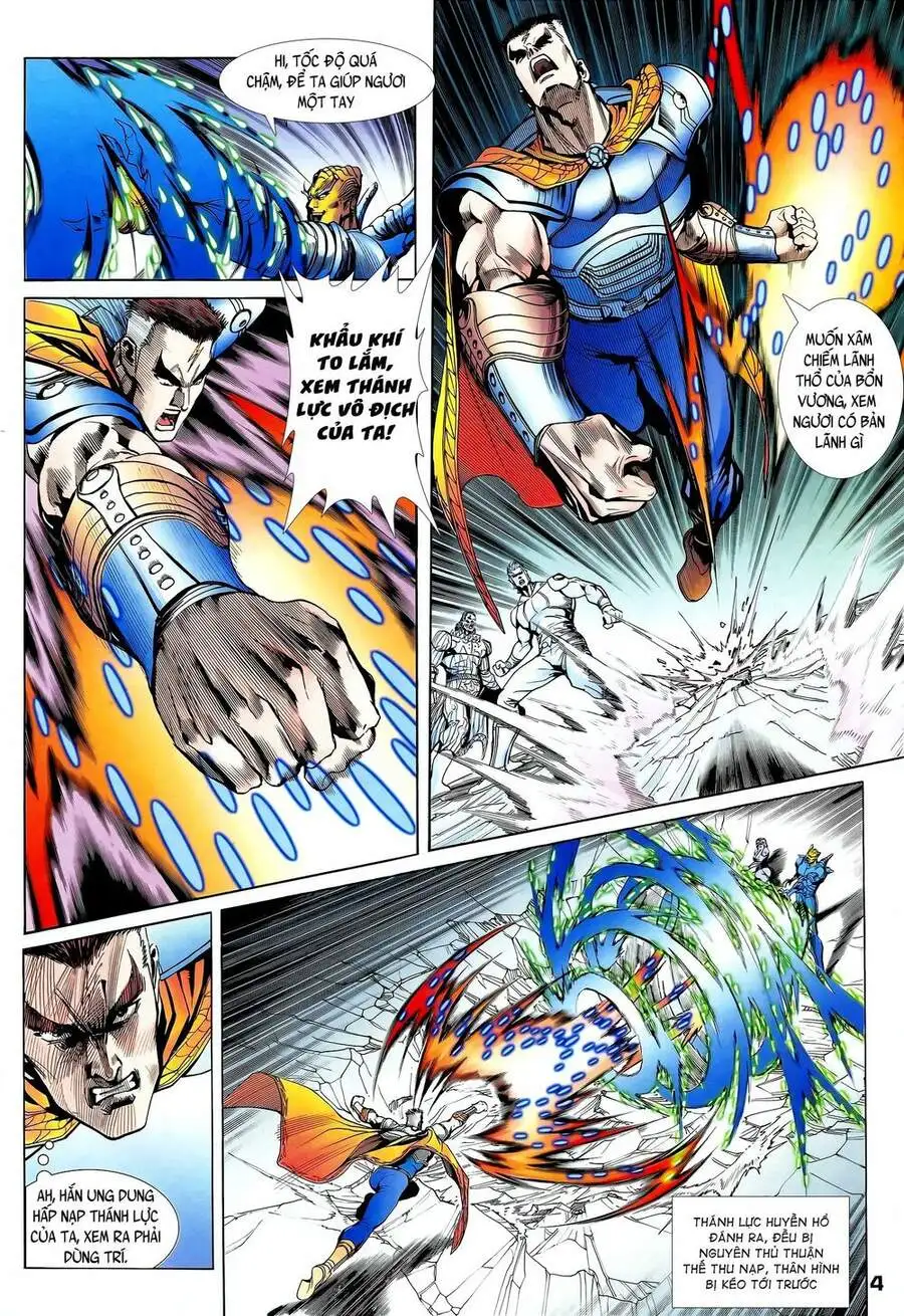 Truyện Tranh Long Hổ 5 Thế trang 8