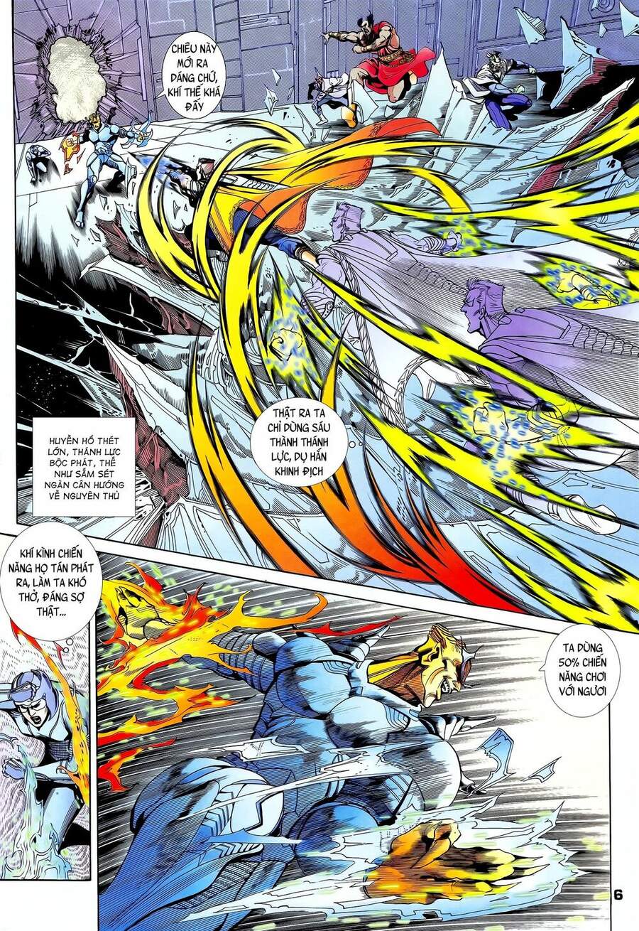 Truyện Tranh Long Hổ 5 Thế trang 8