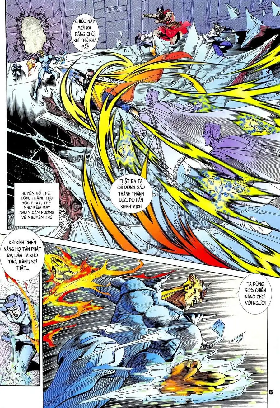 Truyện Tranh Long Hổ 5 Thế trang 8