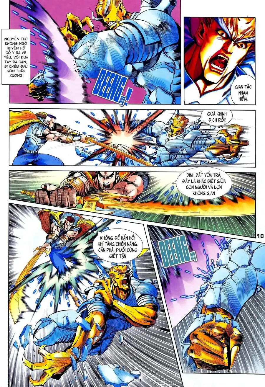 Truyện Tranh Long Hổ 5 Thế trang 8