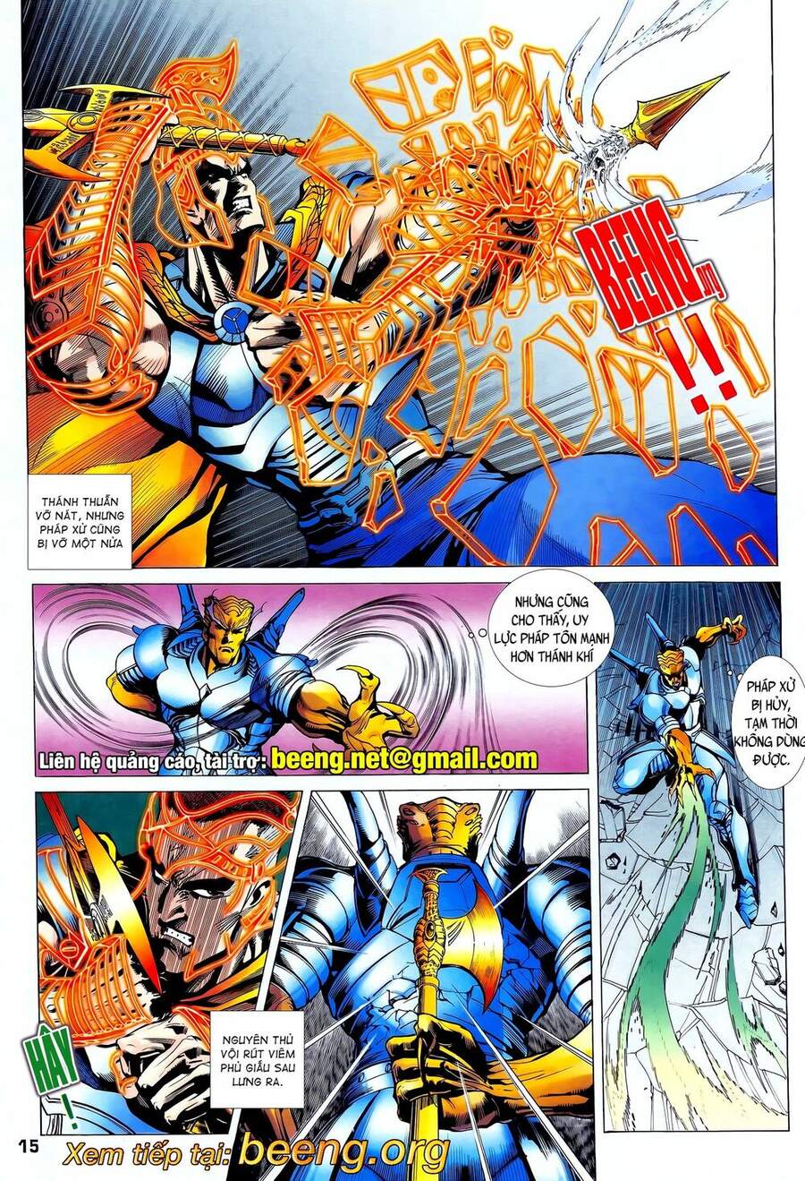 Truyện Tranh Long Hổ 5 Thế trang 8