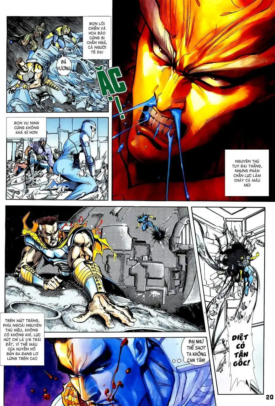Truyện Tranh Long Hổ 5 Thế trang 8