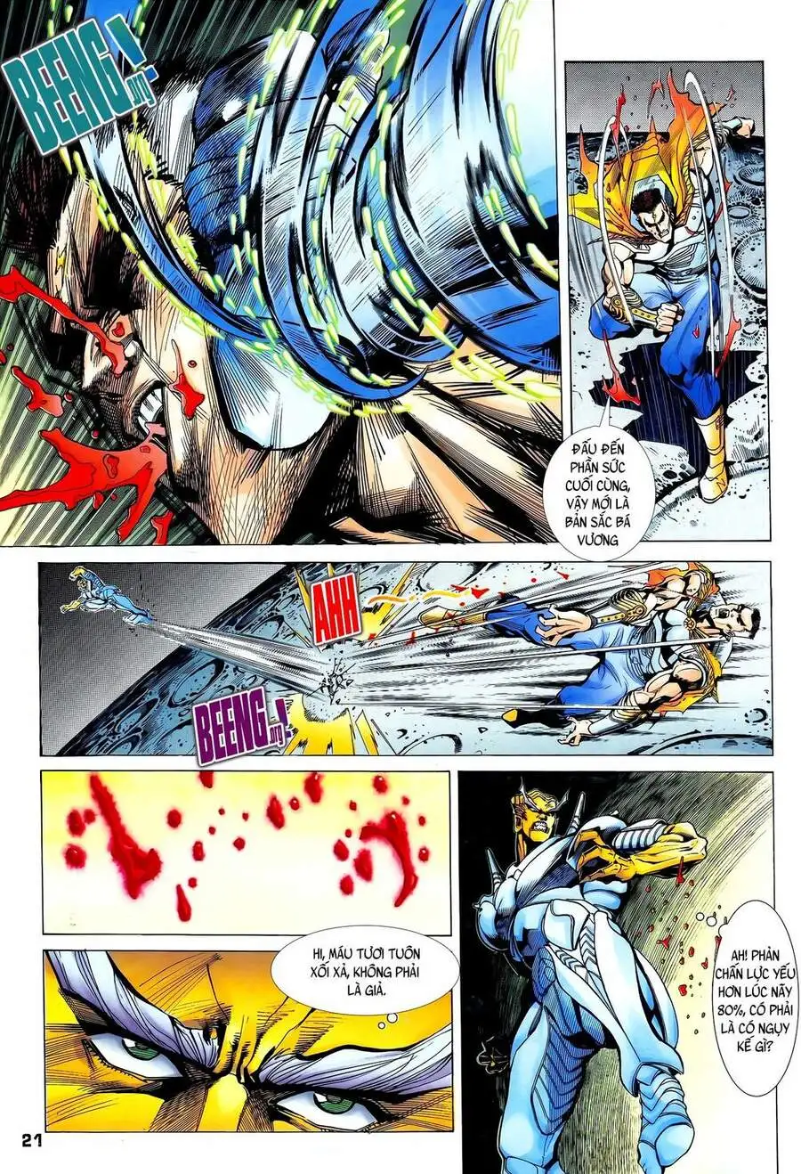 Truyện Tranh Long Hổ 5 Thế trang 8