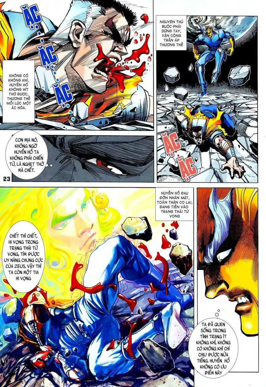 Truyện Tranh Long Hổ 5 Thế trang 8