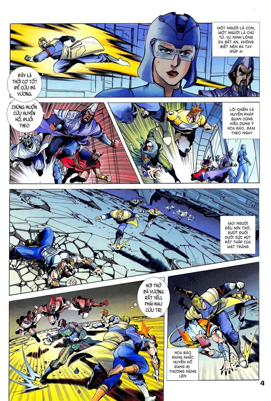 Truyện Tranh Long Hổ 5 Thế trang 8