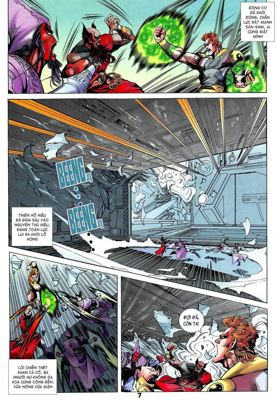 Truyện Tranh Long Hổ 5 Thế trang 8
