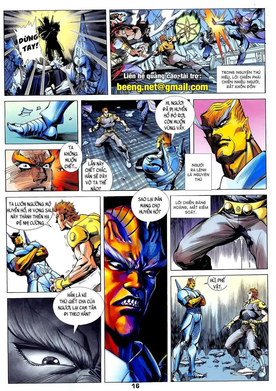 Truyện Tranh Long Hổ 5 Thế trang 8