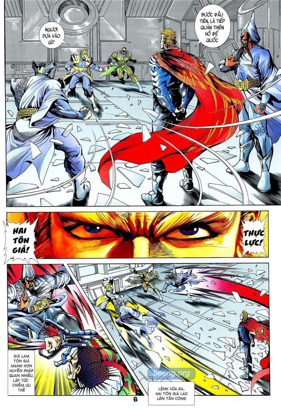 Truyện Tranh Long Hổ 5 Thế trang 8