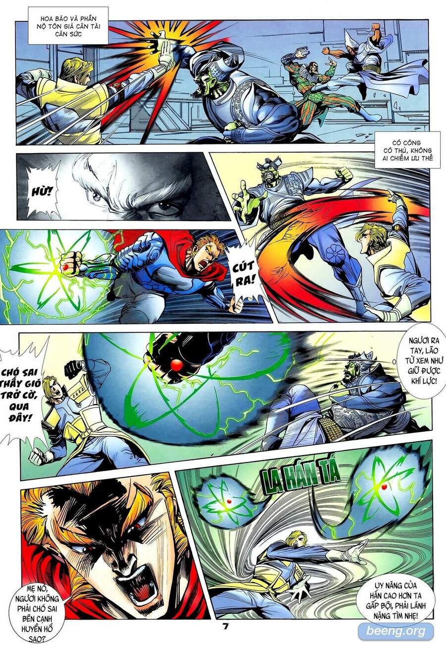 Truyện Tranh Long Hổ 5 Thế trang 8