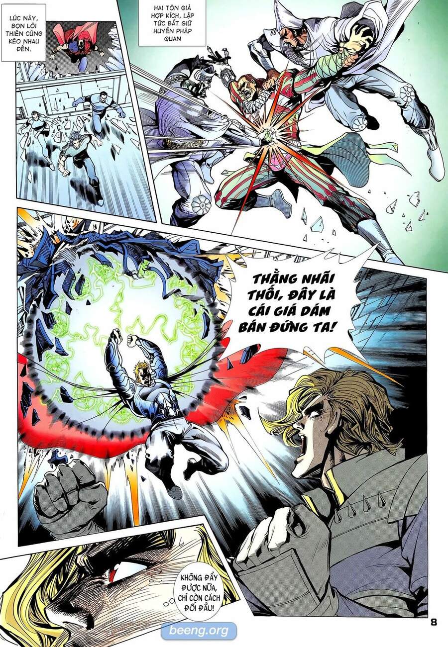 Truyện Tranh Long Hổ 5 Thế trang 8