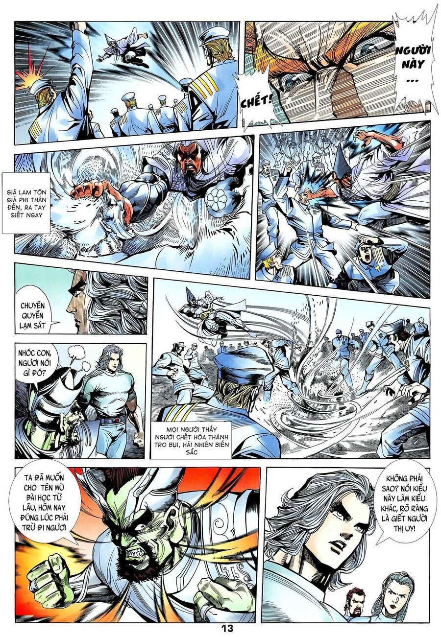 Truyện Tranh Long Hổ 5 Thế trang 8