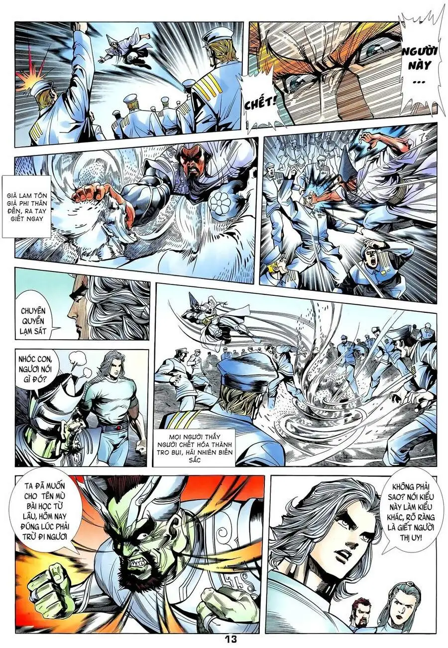 Truyện Tranh Long Hổ 5 Thế trang 8