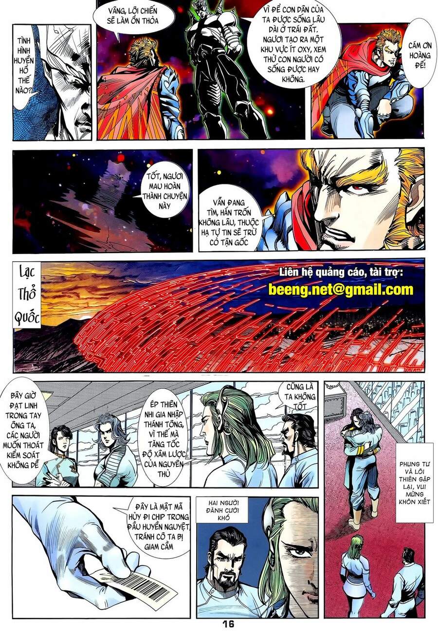 Truyện Tranh Long Hổ 5 Thế trang 8