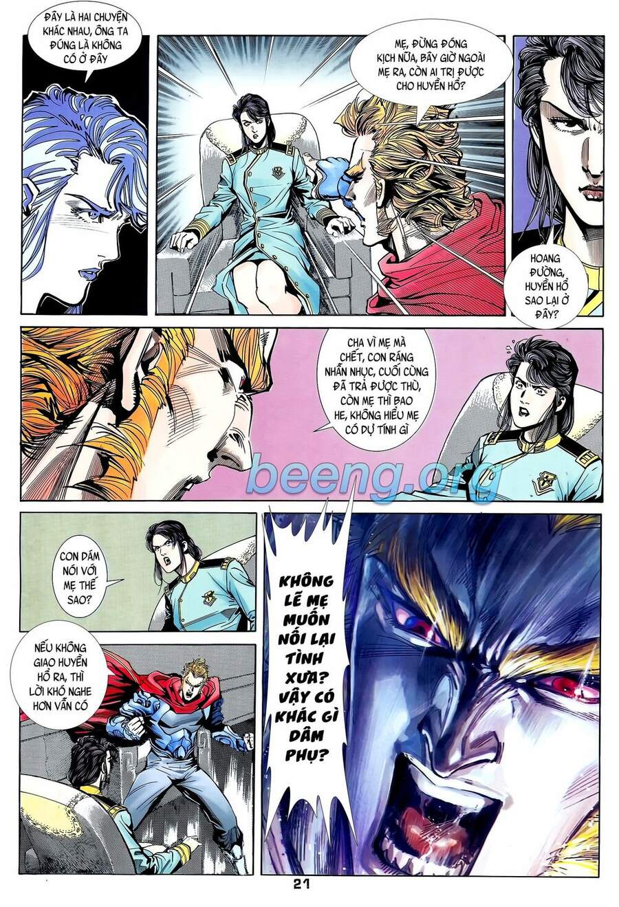 Truyện Tranh Long Hổ 5 Thế trang 8