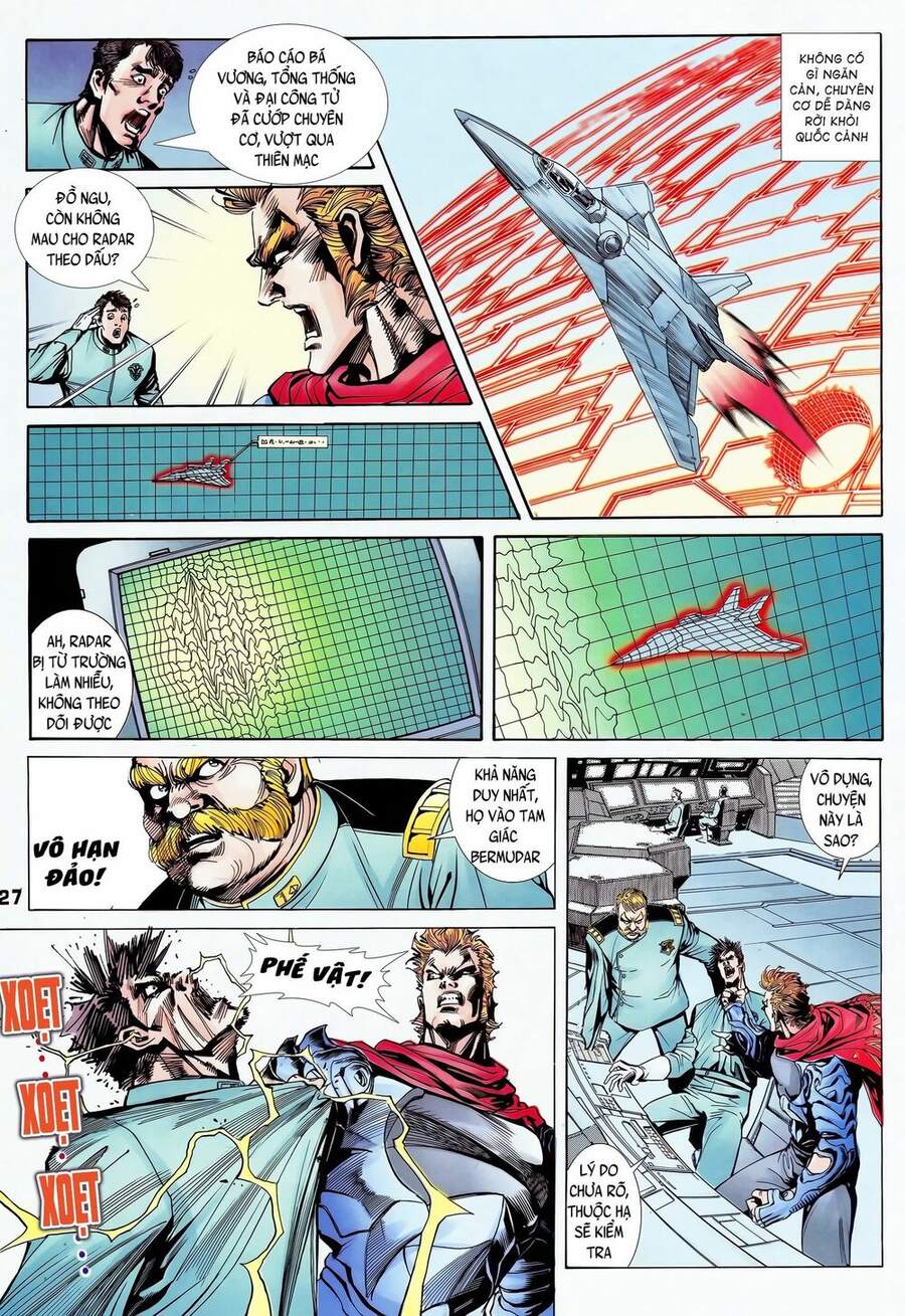 Truyện Tranh Long Hổ 5 Thế trang 8