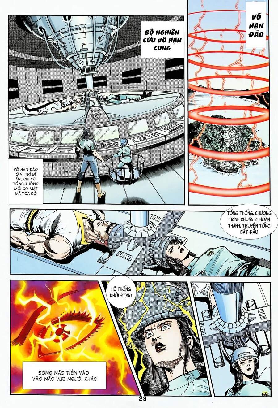 Truyện Tranh Long Hổ 5 Thế trang 8