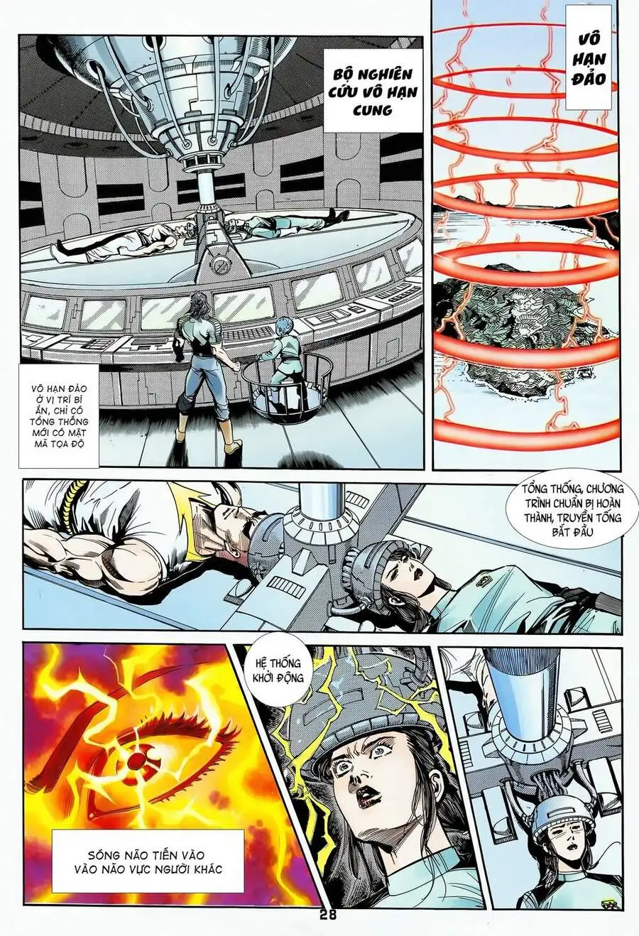 Truyện Tranh Long Hổ 5 Thế trang 8