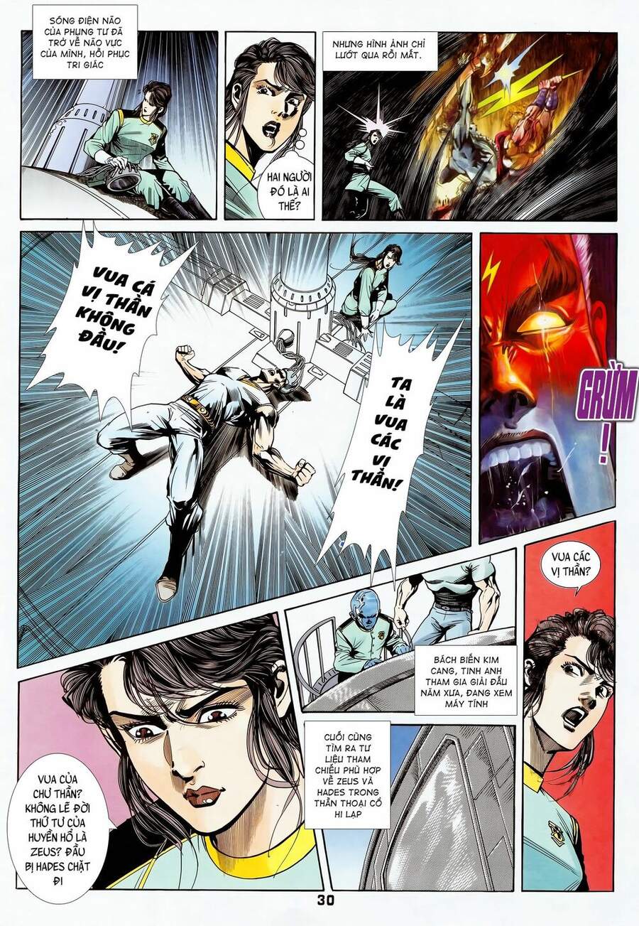 Truyện Tranh Long Hổ 5 Thế trang 8