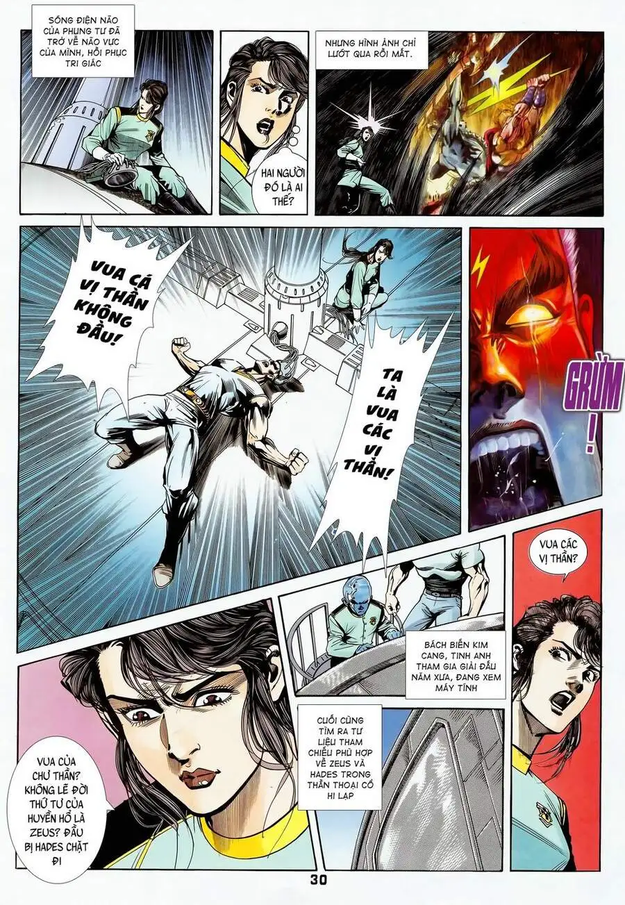 Truyện Tranh Long Hổ 5 Thế trang 8