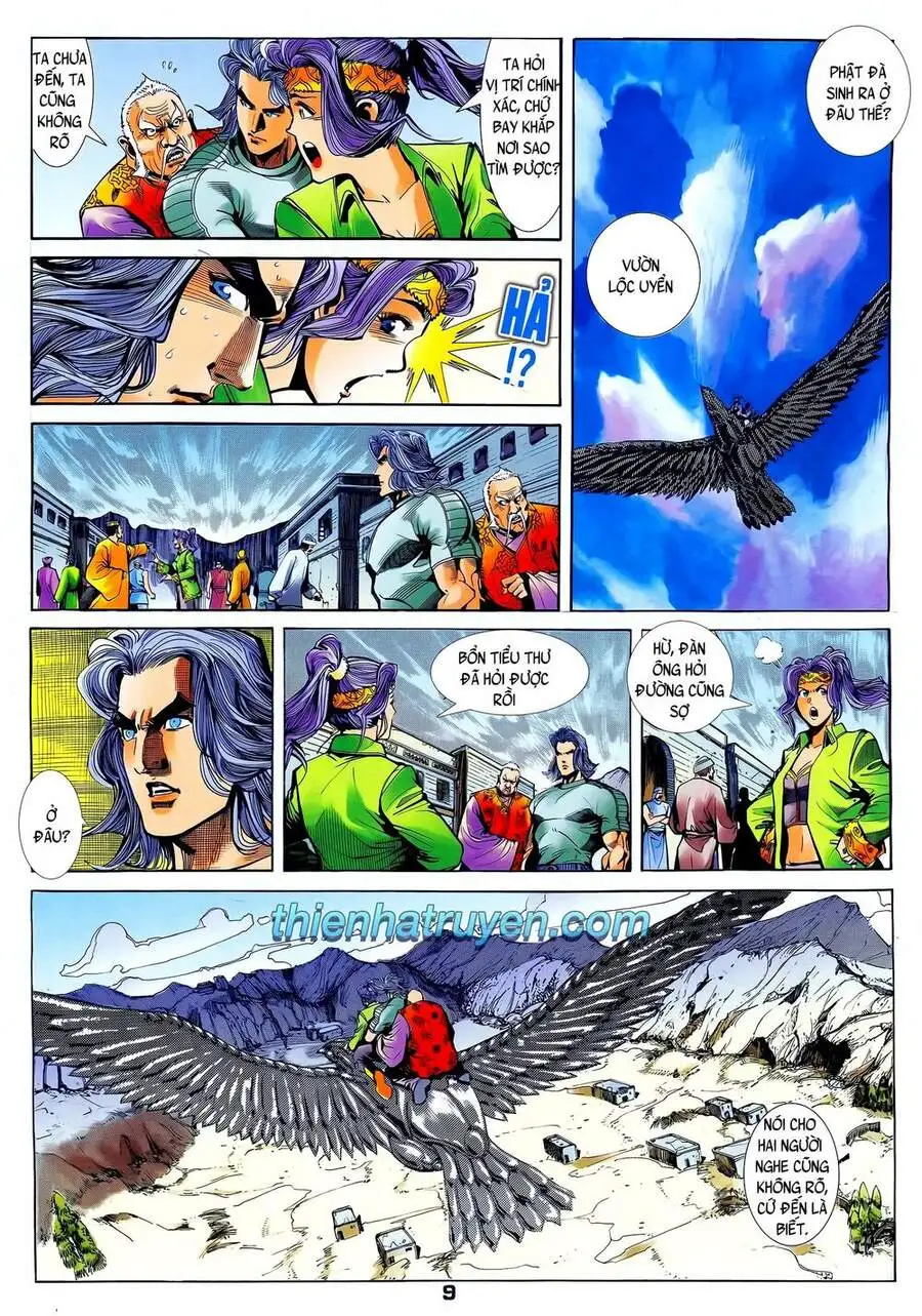 Truyện Tranh Long Hổ 5 Thế trang 8