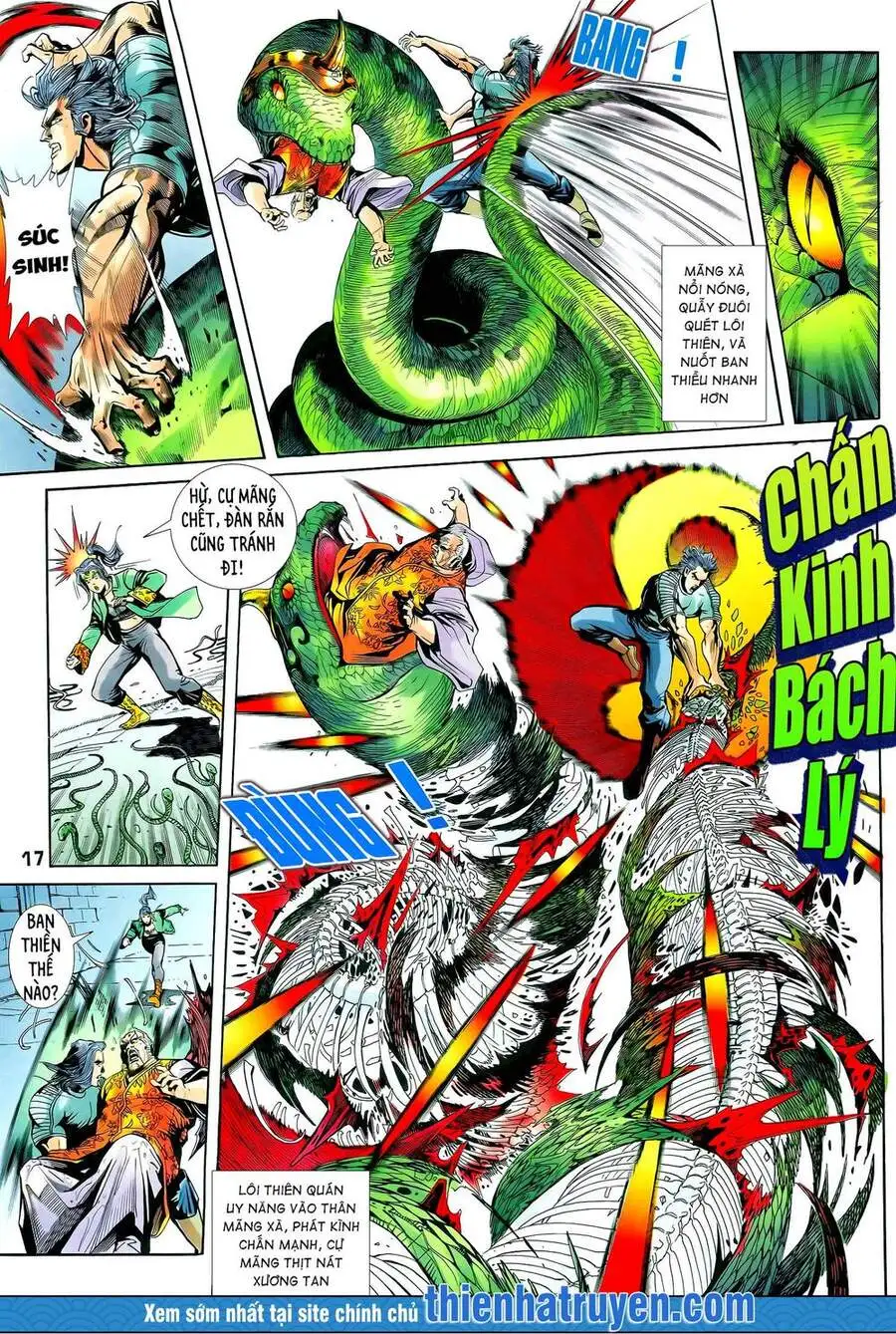 Truyện Tranh Long Hổ 5 Thế trang 8