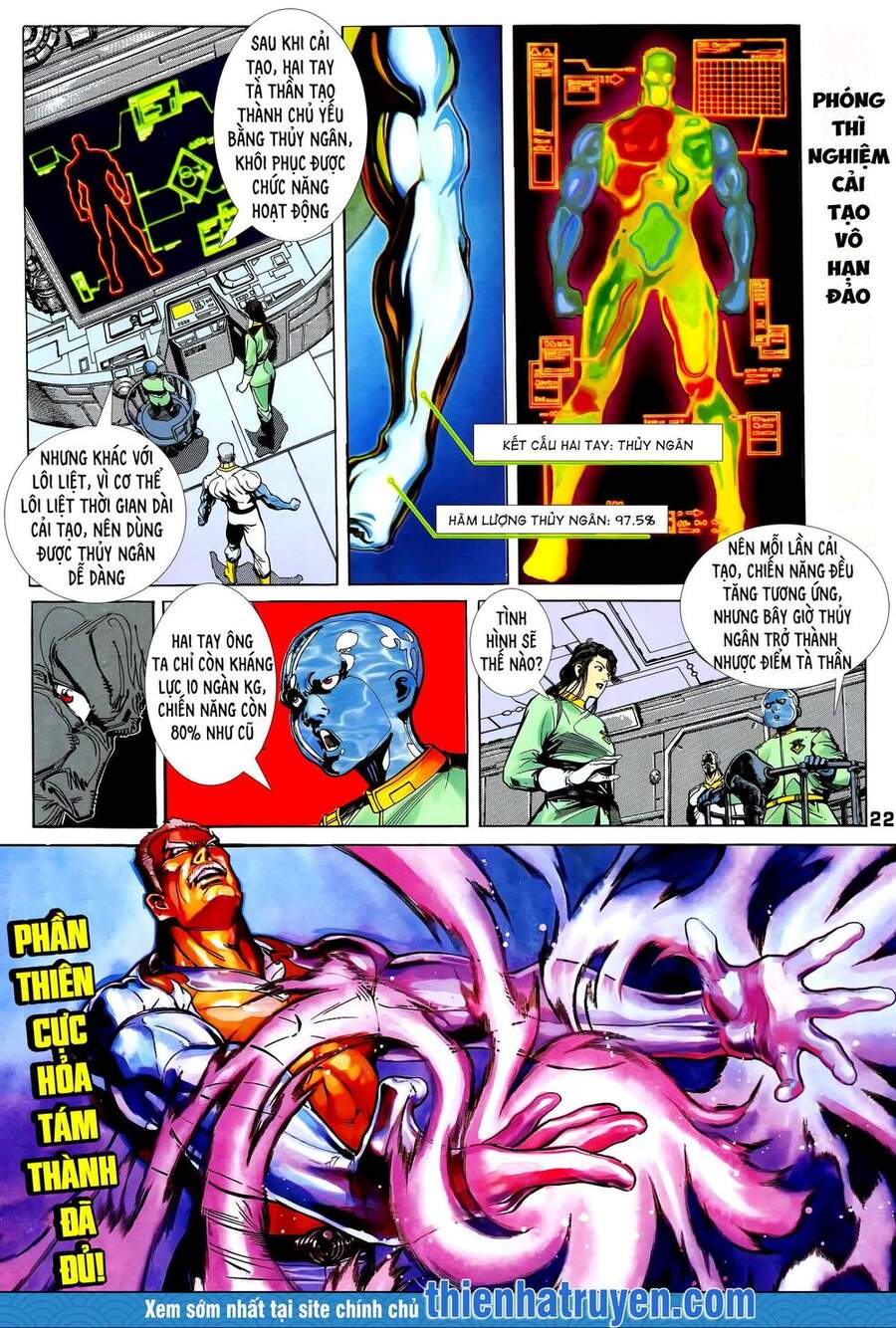 Truyện Tranh Long Hổ 5 Thế trang 8