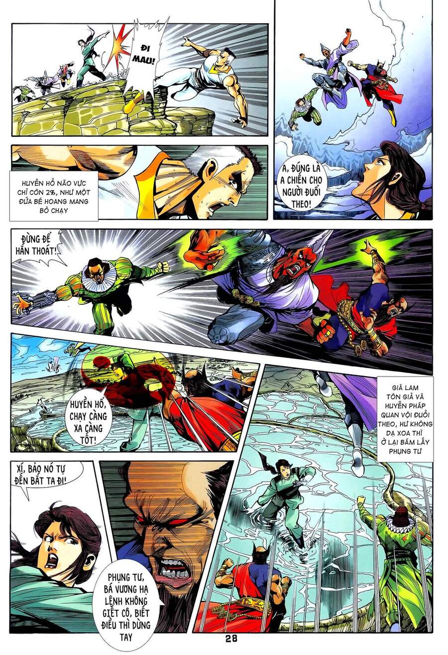 Truyện Tranh Long Hổ 5 Thế trang 8