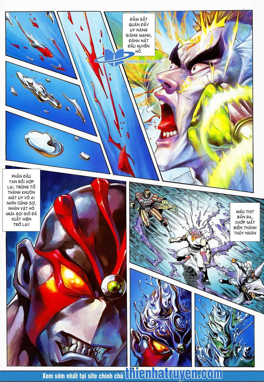 Truyện Tranh Long Hổ 5 Thế trang 8