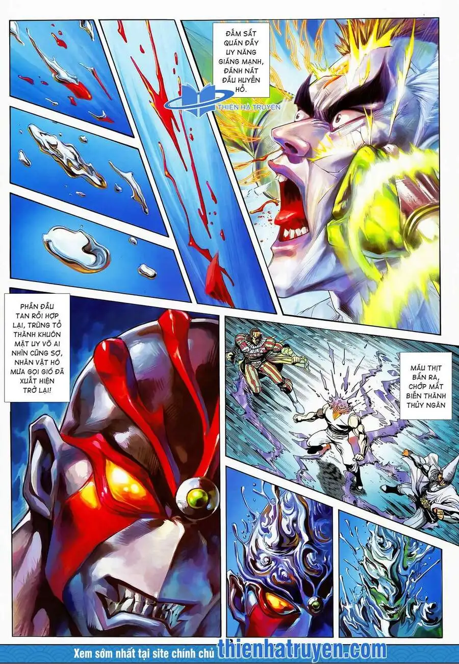 Truyện Tranh Long Hổ 5 Thế trang 8