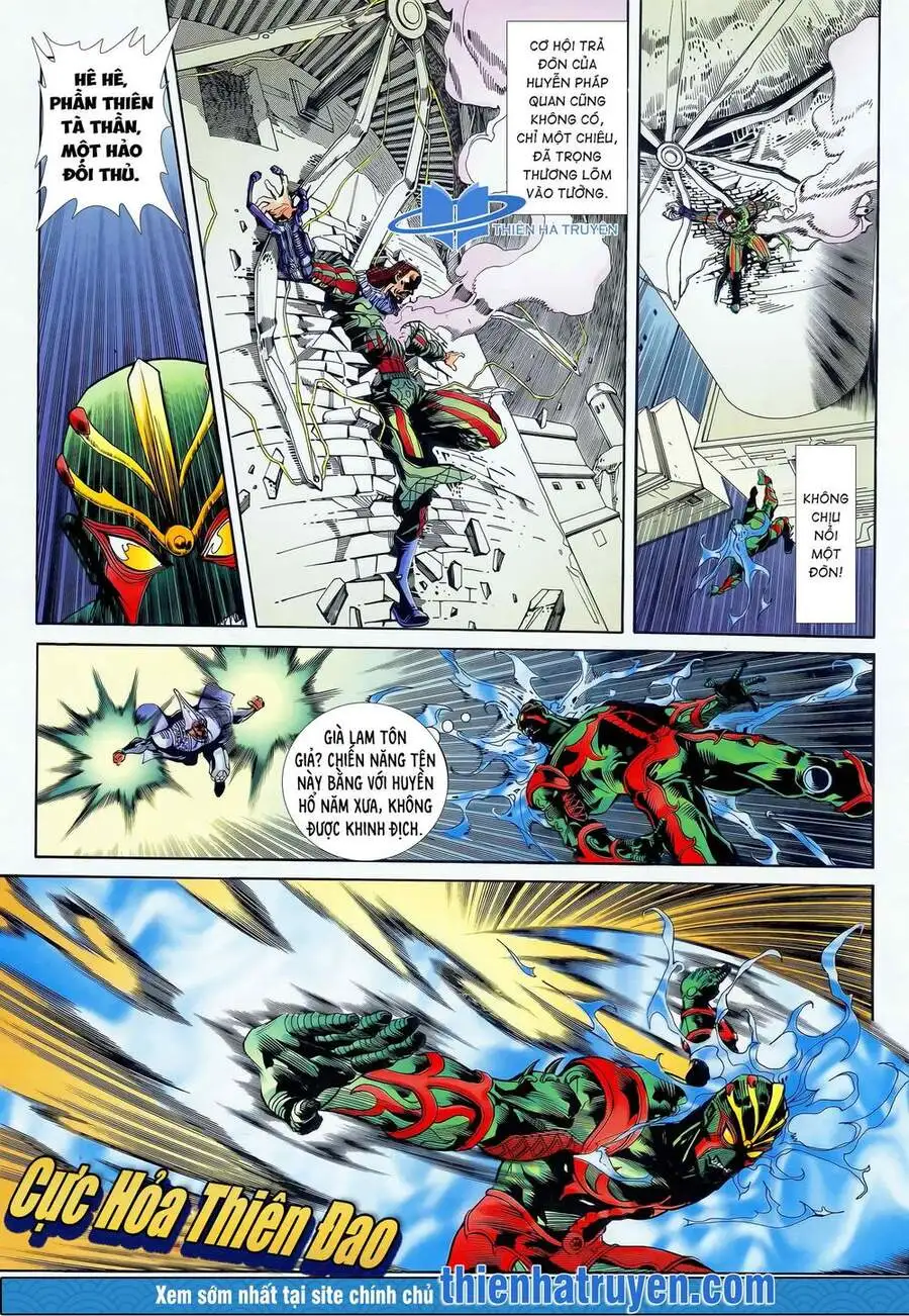 Truyện Tranh Long Hổ 5 Thế trang 8