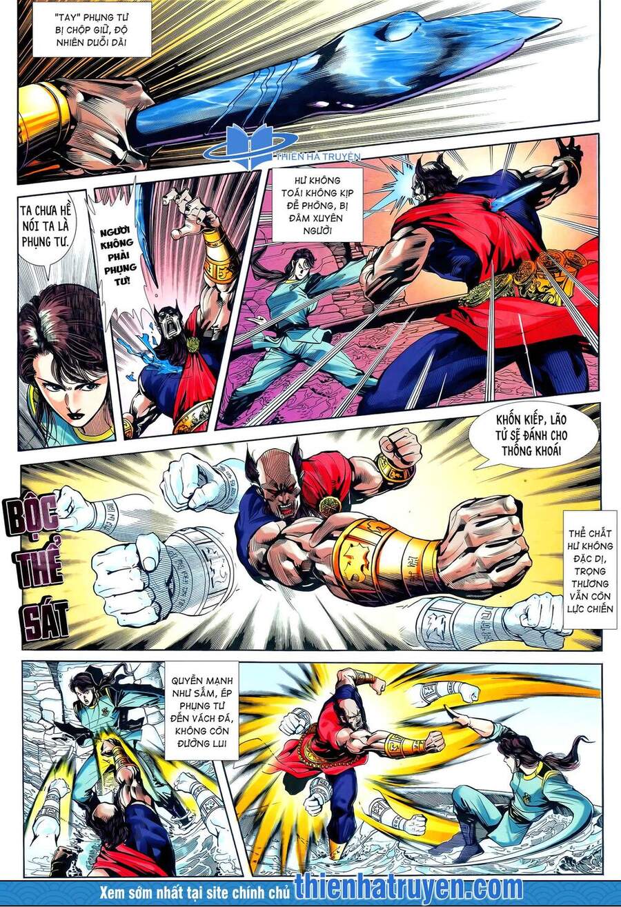 Truyện Tranh Long Hổ 5 Thế trang 8