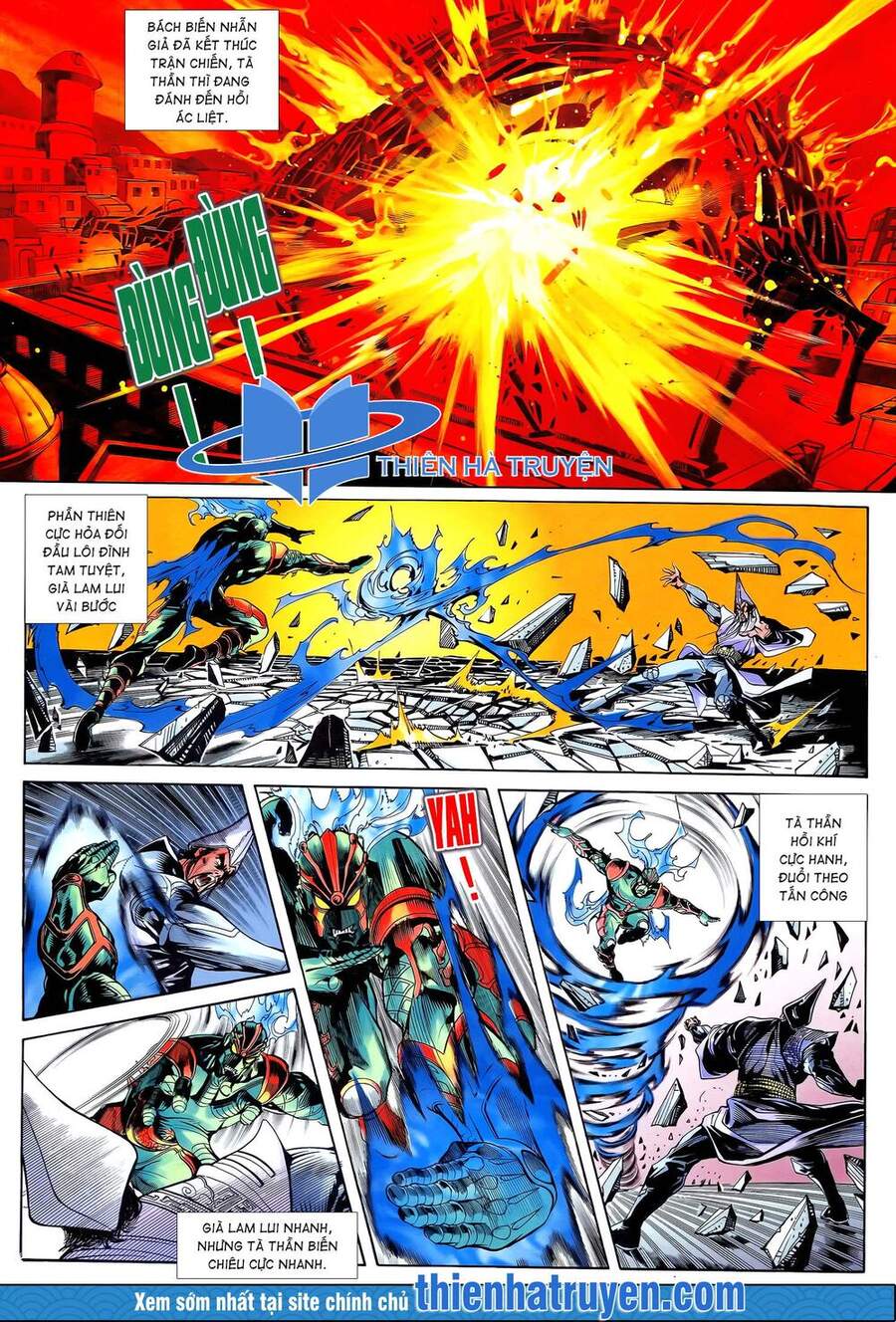 Truyện Tranh Long Hổ 5 Thế trang 8