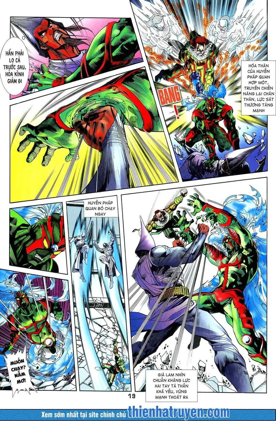 Truyện Tranh Long Hổ 5 Thế trang 8