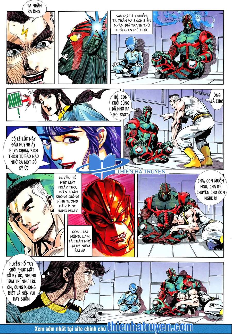 Truyện Tranh Long Hổ 5 Thế trang 8