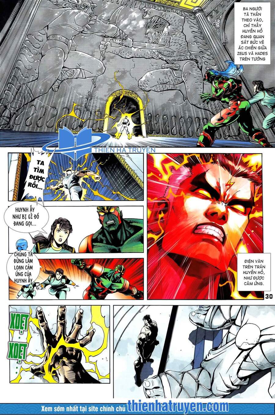 Truyện Tranh Long Hổ 5 Thế trang 8