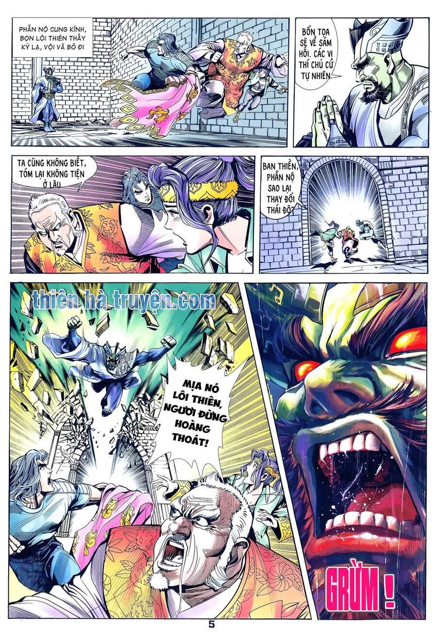 Truyện Tranh Long Hổ 5 Thế trang 8